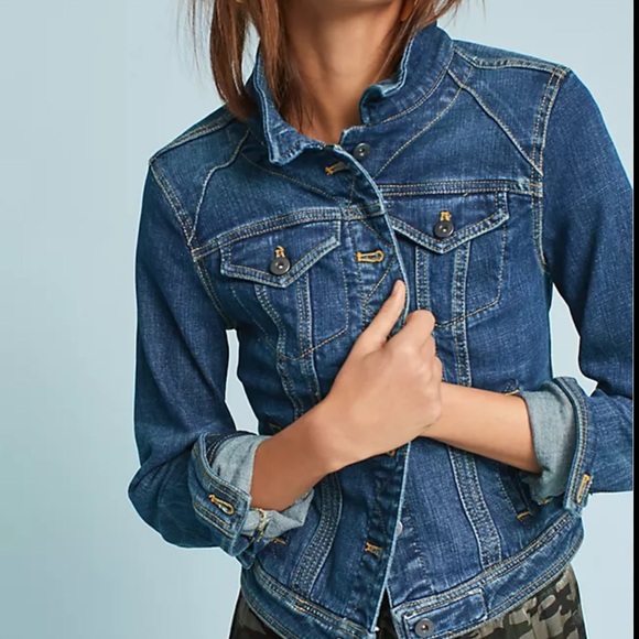 Pilcro Classic Denim Jacket - Picture 11 of 12